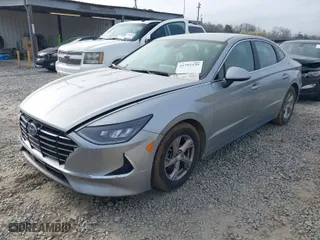 2021 Hyundai Sonata SE with VIN 5NPEG4JA0MH108871, listed as a IAAI auction lot 41792159 with 131,265 mi miles. Bid and sale history available at carsss.com. Image 2.
