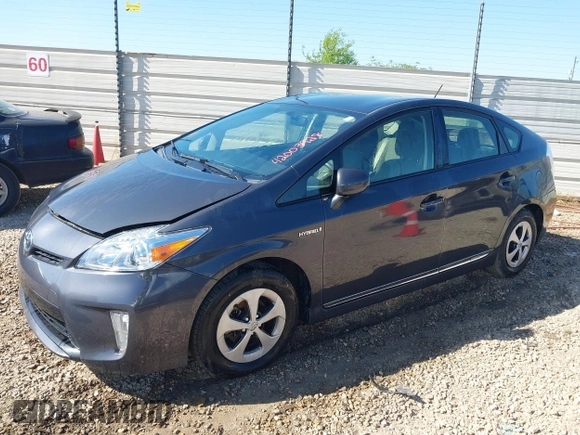 2013 Toyota Prius One with VIN JTDKN3DU1D1618162, listed as a IAAI auction lot 42003928 with 199,477 mi miles. Bid and sale history available at carsss.com. Image 17.