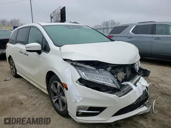 2019 Honda Odyssey Touring with VIN 5FNRL6H80KB062238, listed as a Copart auction lot 42934465 with 87,113 mi miles and Salvage Title. Bid and sale history available at carsss.com. Image 11.