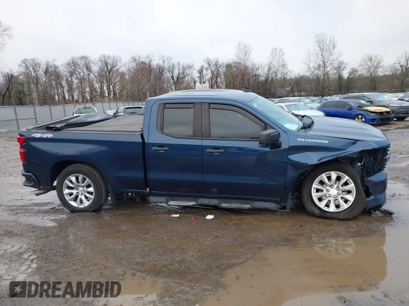 2019 Chevrolet Silverado 1500 Custom with VIN 1GCRYBEH5KZ407515, listed as a IAAI auction lot 41104512 with 68,765 mi miles and . Bid and sale history available at DreamBid. Image 13.