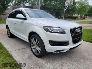 2014 Audi Q7 3.0T Premium Plus with VIN WA1LGAFEXED013107, listed as a Copart auction lot 54091815 with 138,867 mi miles and Clean Title. Bid and sale history available at carsss.com. Image 1.