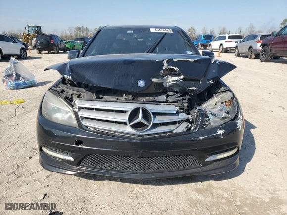 2011 Mercedes-Benz C-Class C 300 Sport with VIN WDDGF5EBXBR136015, listed as a Copart auction lot 45478485 with 163,997 mi miles and Salvage Title. Bid and sale history available at carsss.com. Image 5.