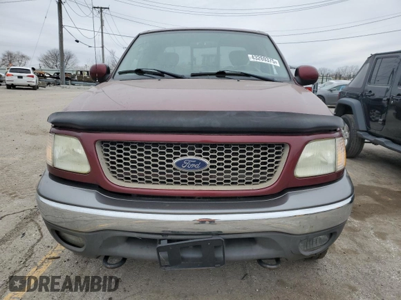 2003 Ford F-150 XL with VIN 2FTRX18L53CA14884, listed as a Copart auction lot 43269375 with 0 mi miles and Salvage Title. Bid and sale history available at carsss.com. Image 5.