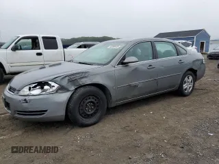 2007 Chevrolet Impala LS z VIN 2G1WB58N979373046, wystawiony jako Copart lot #60098435 z przebiegiem 78 676 mil mil oraz Czysty tytuł • Clean title. Historia ofert i sprzedaży dostępna na DreamBid. Obrazek 1.