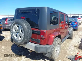 2008 Jeep Wrangler Unlimited Sahara с VIN 1J4GA59118L594851, выставлен на аукционе IAAI как лот 41643490 с пробегом 59 421 миль миль и . История ставок и продаж доступна на DreamBid. Изображение 4.