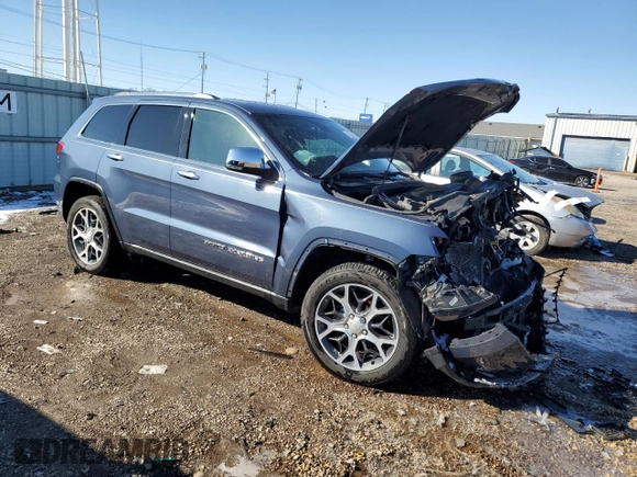 2020 Jeep Grand Cherokee Limited X z VIN 1C4RJFBG2LC152060, wystawiony jako Copart lot #47886105 z przebiegiem 105 114 mil mil oraz Szkoda całkowita • Salvage title. Historia ofert i sprzedaży dostępna na DreamBid. Obrazek 4.