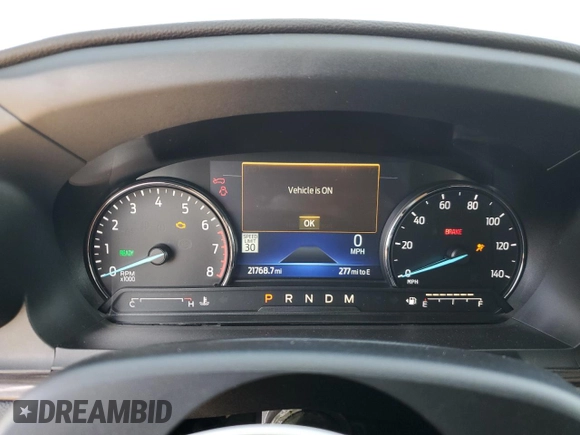 2020 Ford Explorer Limited with VIN 1FM5K7FW7LGA06793, listed as a Copart auction lot 56367265 with 21,768 mi miles and Salvage Title. Bid and sale history available at DreamBid. Image 9.