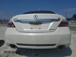 2010 Acura RL Technology with VIN JH4KB2F60AC000928, listed as a Copart auction lot 62216225 with 222,876 mi miles and Salvage title. Bid and sale history available at DreamBid. Image 6.