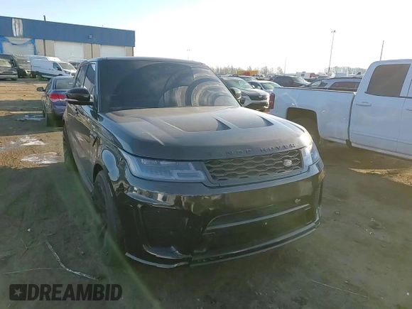 2018 Land Rover Range Rover Sport SVR with VIN SALWZ2SE6JA198429, listed as a Copart auction lot 43245285 with 93,680 mi miles and Clean Title. Bid and sale history available at carsss.com. Image 10.