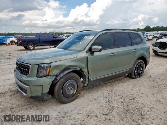 2023 Kia Telluride EX X-Line with VIN 5XYP3DGC6PG360956, listed as a Copart auction lot 62949115 with 28,900 mi miles and Salvage title. Bid and sale history available at DreamBid. Image 1.