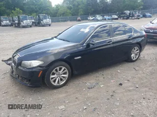 2014 BMW 5 Series 528i z VIN WBA5A5C54ED504524, wystawiony jako Copart lot #57568605 z przebiegiem 110 326 mil mil oraz Czysty tytuł • Clean title. Historia ofert i sprzedaży dostępna na DreamBid. Obrazek 1.