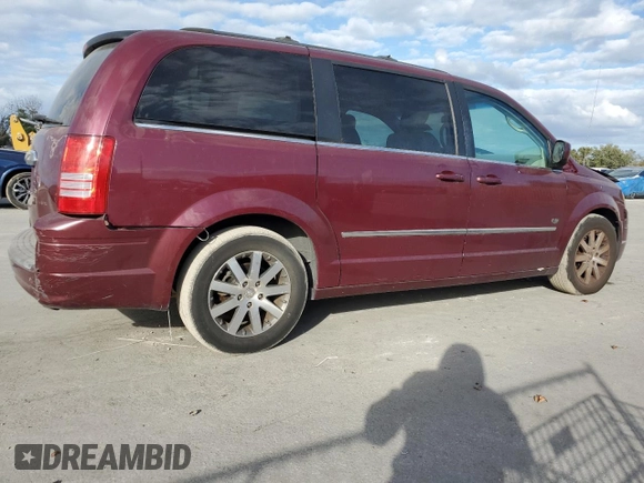 2009 Chrysler Town & Country Touring with VIN 2A8HR54X79R640084, listed as a Copart auction lot 85050984 with 167,072 mi miles and Salvage Title. Bid and sale history available at DreamBid. Image 3.
