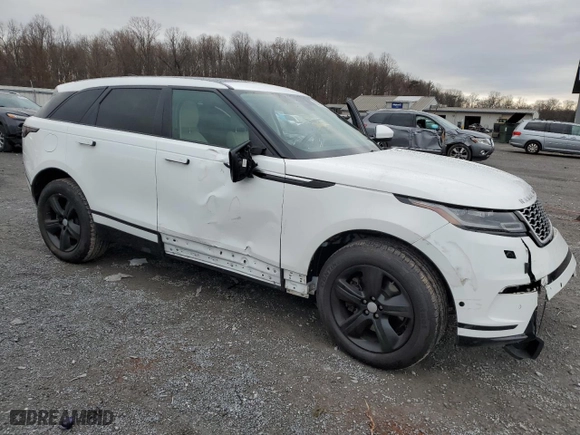 2021 Land Rover Range Rover Velar S with VIN SALYJ2EX5MA302989, listed as a Copart auction lot 85002954 with 29,532 mi miles and Salvage Title. Bid and sale history available at carsss.com. Image 4.