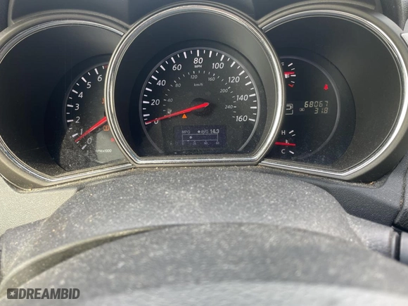 2014 Nissan Murano S with VIN JN8AZ1MU6EW407780, listed as a Copart auction lot 45563795 with 68,067 mi miles and Clean Title. Bid and sale history available at carsss.com. Image 8.
