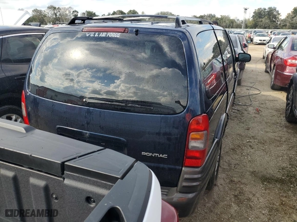 2000 Pontiac Montana with VIN 1GMDX03E1YD299647, listed as a Copart auction lot 74058504 with NaN miles and Non Repairable. Bid and sale history available at carsss.com. Image 6.