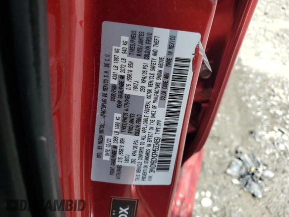 2023 Mazda CX-30 S Carbon Edition с VIN 3MVDMBCM0PM533469, выставлен на аукционе Copart как лот 52646155 с пробегом 22 636 миль миль и На запчасти • Non repairable. История ставок и продаж доступна на DreamBid. Изображение 13.
