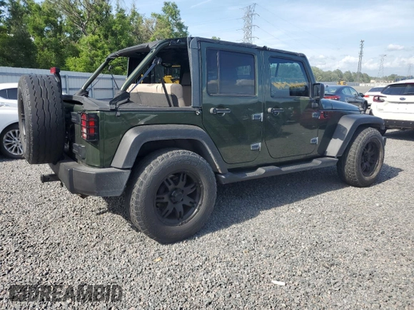 2008 Jeep Wrangler Unlimited X with VIN 1J4GB39108L608465, listed as a Copart auction lot 50949015 with 103,205 mi miles and Salvage Title. Bid and sale history available at DreamBid. Image 3.