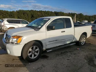 2008 Nissan Titan XE with VIN 1N6BA06A38N348795, listed as a Copart auction lot 78908544 with 214,668 mi miles and Salvage Title. Bid and sale history available at carsss.com. Image 1.