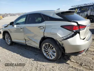2021 Lexus RX 350 with VIN 2T2JZMDA3MC275549, listed as a Copart auction lot 52132665 with 71,445 mi miles and Salvage Title. Bid and sale history available at DreamBid. Image 2.