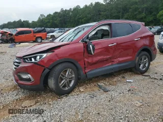 2017 Hyundai Santa Fe 2.4L with VIN 5XYZU3LB2HG399557, listed as a Copart auction lot 58777505 with 69,428 mi miles and Salvage title. Bid and sale history available at DreamBid. Image 1.