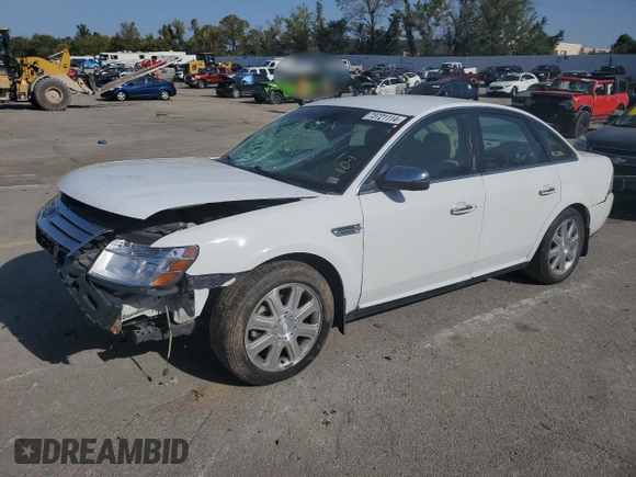 2008 Ford Taurus Limited with VIN 1FAHP25W98G113302, listed as a Copart auction lot 73721114 with 141,172 mi miles and Salvage Title. Bid and sale history available at carsss.com. Image 1.