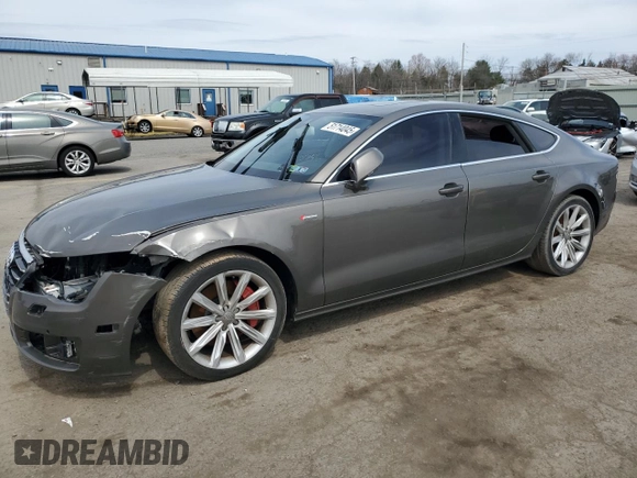 2012 Audi A7 3.0 Prestige with VIN WAUSGAFC4CN006075, listed as a Copart auction lot 51714045 with 169,712 mi miles and Clean Title. Bid and sale history available at carsss.com. Image 1.