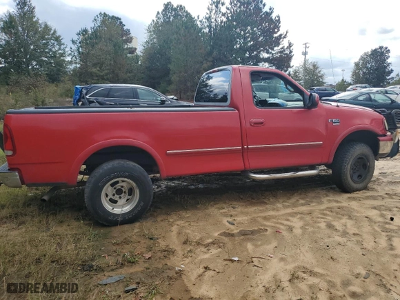 1998 Ford F-150 Standard with VIN 1FTZF18W0WNA48260, listed as a Copart auction lot 79520534 with 202,613 mi miles and Salvage Title. Bid and sale history available at carsss.com. Image 3.