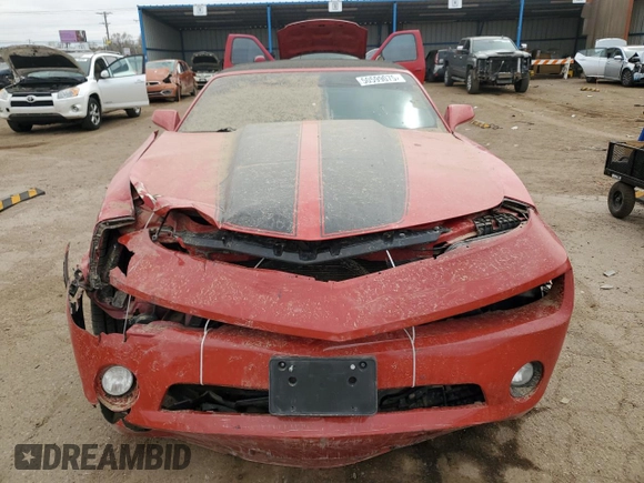 2013 Chevrolet Camaro LT z VIN 2G1FB3D38D9210912, wystawiony jako Copart lot #50599075 z przebiegiem 150 467 mil mil oraz Szkoda całkowita • Salvage title. Historia ofert i sprzedaży dostępna na DreamBid. Obrazek 5.