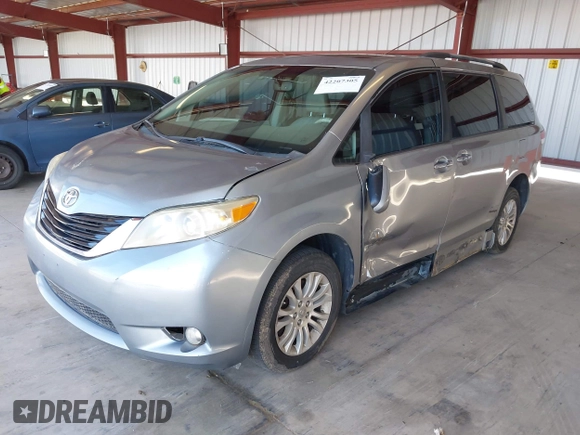 2011 Toyota Sienna XLE AAS with VIN 5TDYK3DC0BS107522, listed as a IAAI auction lot 42207305 with 171,857 mi miles and . Bid and sale history available at DreamBid. Image 17.