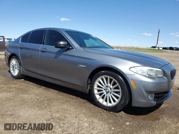 2011 BMW 5 Series 535i xDrive with VIN WBAFU7C52BC781259, listed as a Copart auction lot 56013705 with 240,651 mi miles and Clean Title. Bid and sale history available at DreamBid. Image 4.