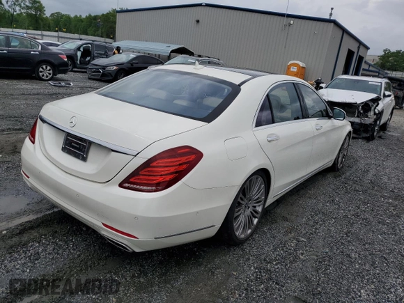 2015 Mercedes-Benz S-Class S 550 with VIN WDDUG8CB6FA141091, listed as a Copart auction lot 54586415 with 51,126 mi miles and Clean Title. Bid and sale history available at carsss.com. Image 3.