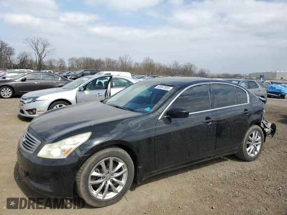 2009 Infiniti G37 x with VIN JNKCV61FX9M362488, listed as a Copart auction lot 52067695 with 117,511 mi miles and Salvage Title. Bid and sale history available at carsss.com. Image 1.