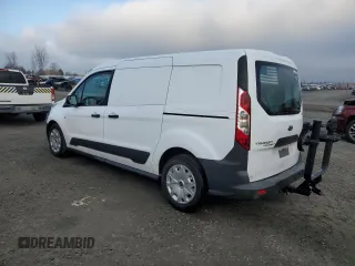 2018 Ford Transit Connect XL with VIN NM0LE7E75J1357681, listed as a Copart auction lot 82233674 with 90,725 mi miles and Salvage title. Bid and sale history available at DreamBid. Image 2.