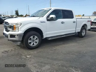 2018 Ford F-150 XL with VIN 1FTFW1E58JKE96352, listed as a Copart auction lot 52347355 with 114,780 mi miles and Salvage Title. Bid and sale history available at carsss.com. Image 1.
