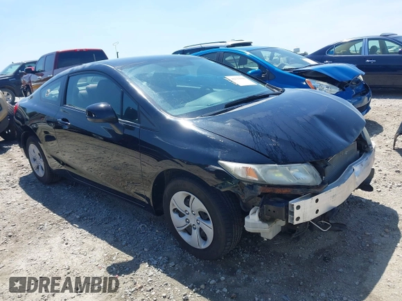 2013 Honda Civic LX with VIN 2HGFG3B53DH507087, listed as a IAAI auction lot 42133508 with 80,368 mi miles and . Bid and sale history available at DreamBid. Image 1.
