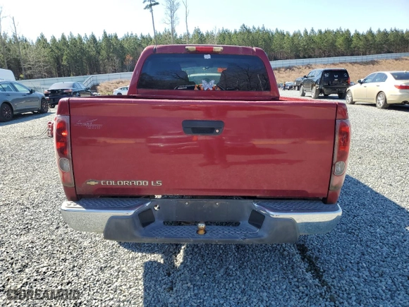 2005 Chevrolet Colorado 1SB LS Z85 with VIN 1GCCS138458259839, listed as a Copart auction lot 50251535 with 221,818 mi miles and Salvage Title. Bid and sale history available at carsss.com. Image 6.