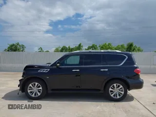 2017 Infiniti QX80 Signature Edition with VIN JN8AZ2NE8H9155644, listed as a IAAI auction lot 42445518 with 155,107 mi miles and . Bid and sale history available at DreamBid. Image 14.