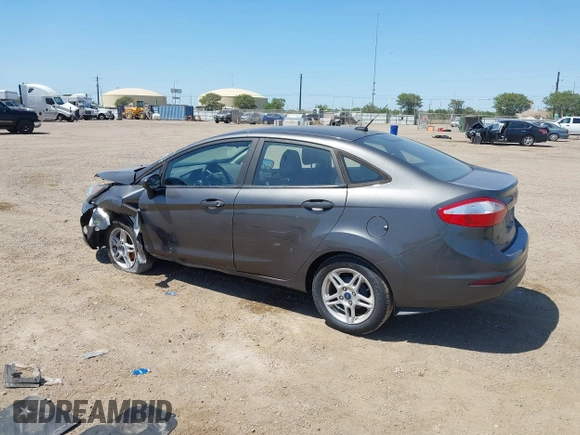 2018 Ford Fiesta SE with VIN 3FADP4BJ5JM144027, listed as a IAAI auction lot 41977656 with 34,217 mi miles. Bid and sale history available at carsss.com. Image 3.