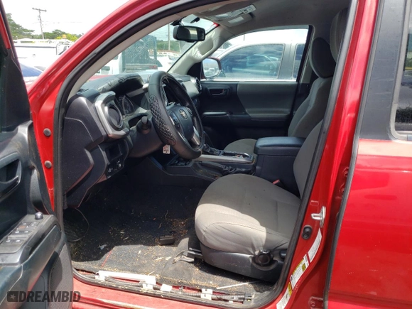 2017 Toyota Tacoma SR5 with VIN 3TMCZ5AN1HM066723, listed as a Copart auction lot 48698654 with 127,071 mi miles and Salvage Title. Bid and sale history available at carsss.com. Image 7.