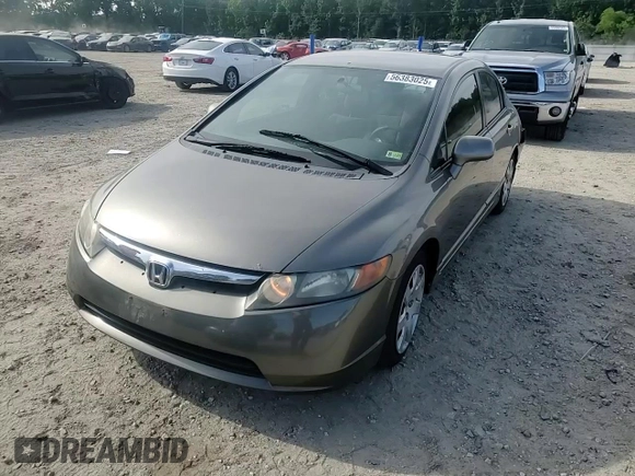 2008 Honda Civic LX z VIN 2HGFA16598H341387, wystawiony jako Copart lot #56383025 z przebiegiem 193 907 mil mil oraz Szkoda całkowita • Salvage title. Historia ofert i sprzedaży dostępna na DreamBid. Obrazek 13.