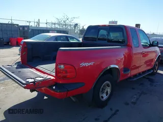 2001 Ford F-150 XL with VIN 2FTRX07L51CA22573, listed as a IAAI auction lot 41710008 with 1 mi miles. Bid and sale history available at carsss.com. Image 4.