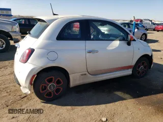 2016 FIAT 500e with VIN 3C3CFFGE3GT155109, listed as a Copart auction lot 77614534 with 62,213 mi miles and Salvage Title. Bid and sale history available at carsss.com. Image 3.