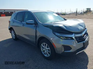 2024 Chevrolet Equinox LT z VIN 3GNAXUEG9RL335830, wystawiony jako IAAI lot #42543768 z przebiegiem 20 795 mil mil oraz . Historia ofert i sprzedaży dostępna na DreamBid. Obrazek 1.