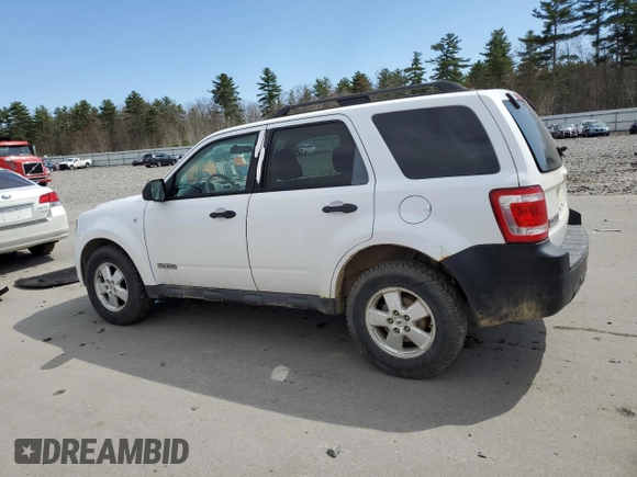 2008 Ford Escape XLT with VIN 1FMCU93138KA20653, listed as a Copart auction lot 54450865 with 49,230 mi miles and Clean Title. Bid and sale history available at carsss.com. Image 2.