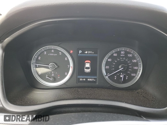 2018 Hyundai Sonata Sport with VIN 5NPE34AF4JH639204, listed as a Copart auction lot 49734115 with 80,827 mi miles and Salvage Title. Bid and sale history available at carsss.com. Image 9.