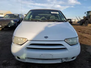 2001 Nissan Quest GXE with VIN 4N2ZN15T01D825951, listed as a Copart auction lot 43836485 with 101,816 mi miles and Salvage Title. Bid and sale history available at carsss.com. Image 5.