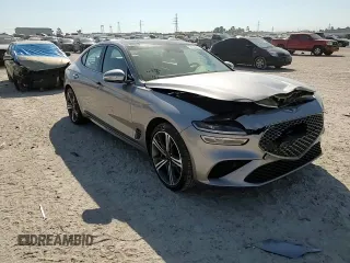 2024 Genesis G70 2.5T with VIN KMTG34SC1RU136889, listed as a Copart auction lot 74356314 with 9,158 mi miles and Salvage Title. Bid and sale history available at carsss.com. Image 11.