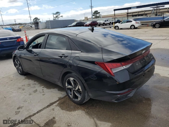 2023 Hyundai Elantra Limited with VIN KMHLP4AG1PU509248, listed as a Copart auction lot 46309385 with 63,165 mi miles and Salvage Title. Bid and sale history available at carsss.com. Image 2.