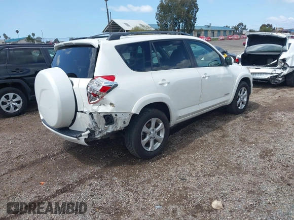 2010 Toyota RAV4 Ltd with VIN 2T3DK4DV6AW015494, listed as a IAAI auction lot 41922993 with 96,367 mi miles. Bid and sale history available at carsss.com. Image 4.