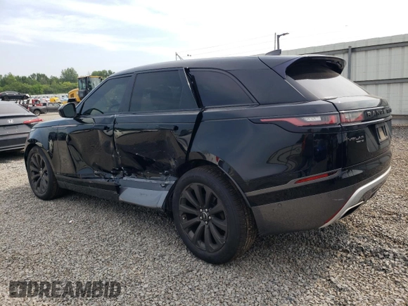 2018 Land Rover Range Rover Velar R-Dynamic SE z VIN SALYL2RV4JA718725, wystawiony jako Copart lot #59784795 z przebiegiem 81 909 mil mil oraz Szkoda całkowita • Salvage title. Historia ofert i sprzedaży dostępna na DreamBid. Obrazek 2.